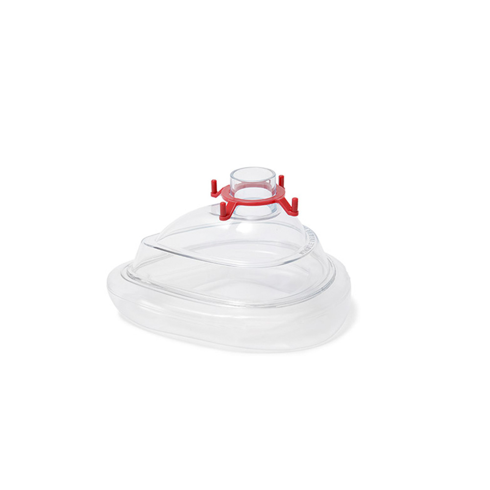 Mascarilla para Anestesia "Fix Seal" #5, Adulto Mediana con Válvula (Roja)